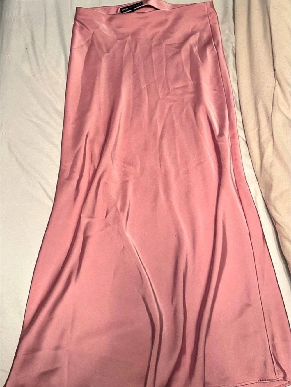 Zara Pink Maxi Skirt Like New